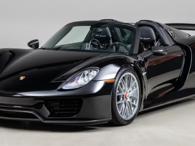 Porsche 918 Spyder Weissach - Black