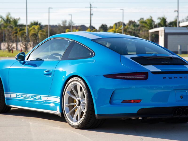 2016 Porsche 911 R Mexico Blue