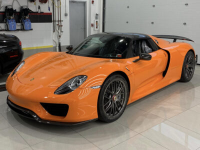 Porsche 918 Spyder Weissach GT3 RS Orange