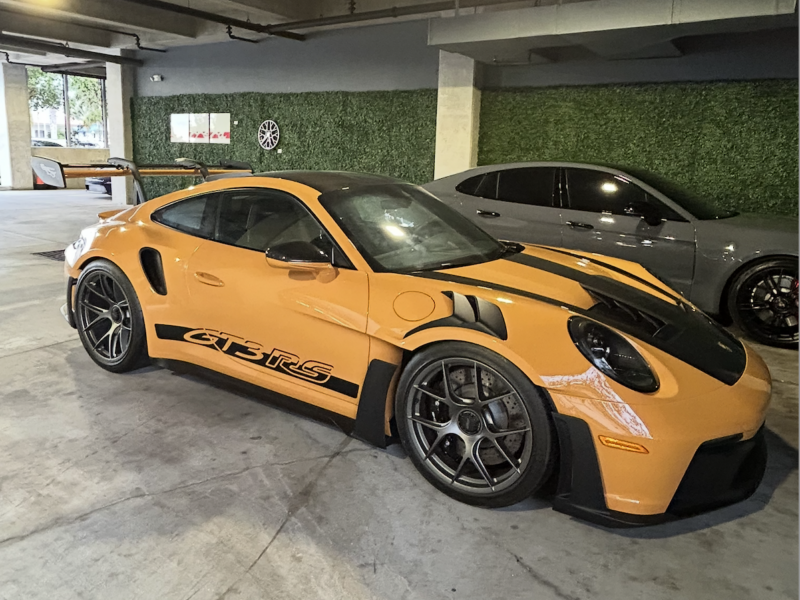 2024 Porsche GT3 RS Bahama Yellow