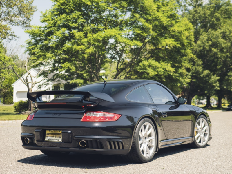 2008 Porsche GT2 Basalt Black