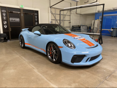 2019 Porsche Speedster Gulf Blue