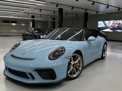 2019 Porsche Speedster Gulf Blue