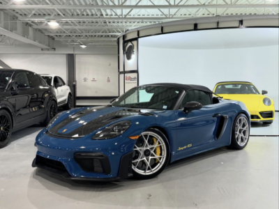 2023 Porsche RS Spyder Oslo Blue
